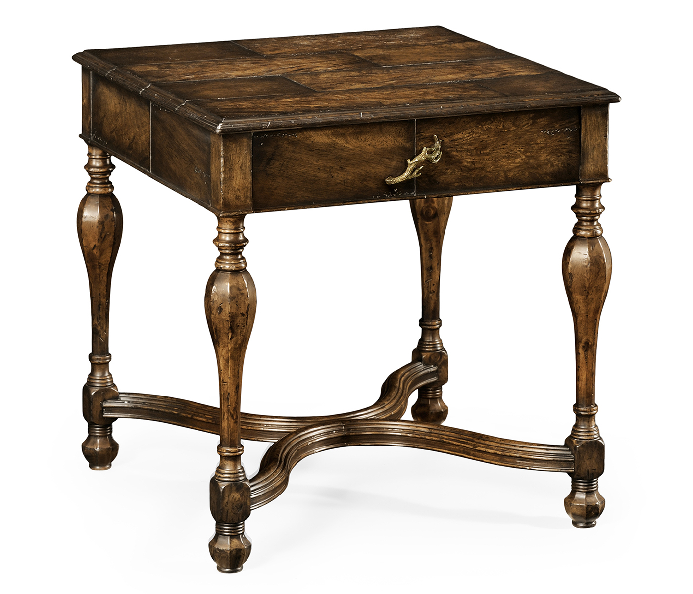 Black Square Side Table