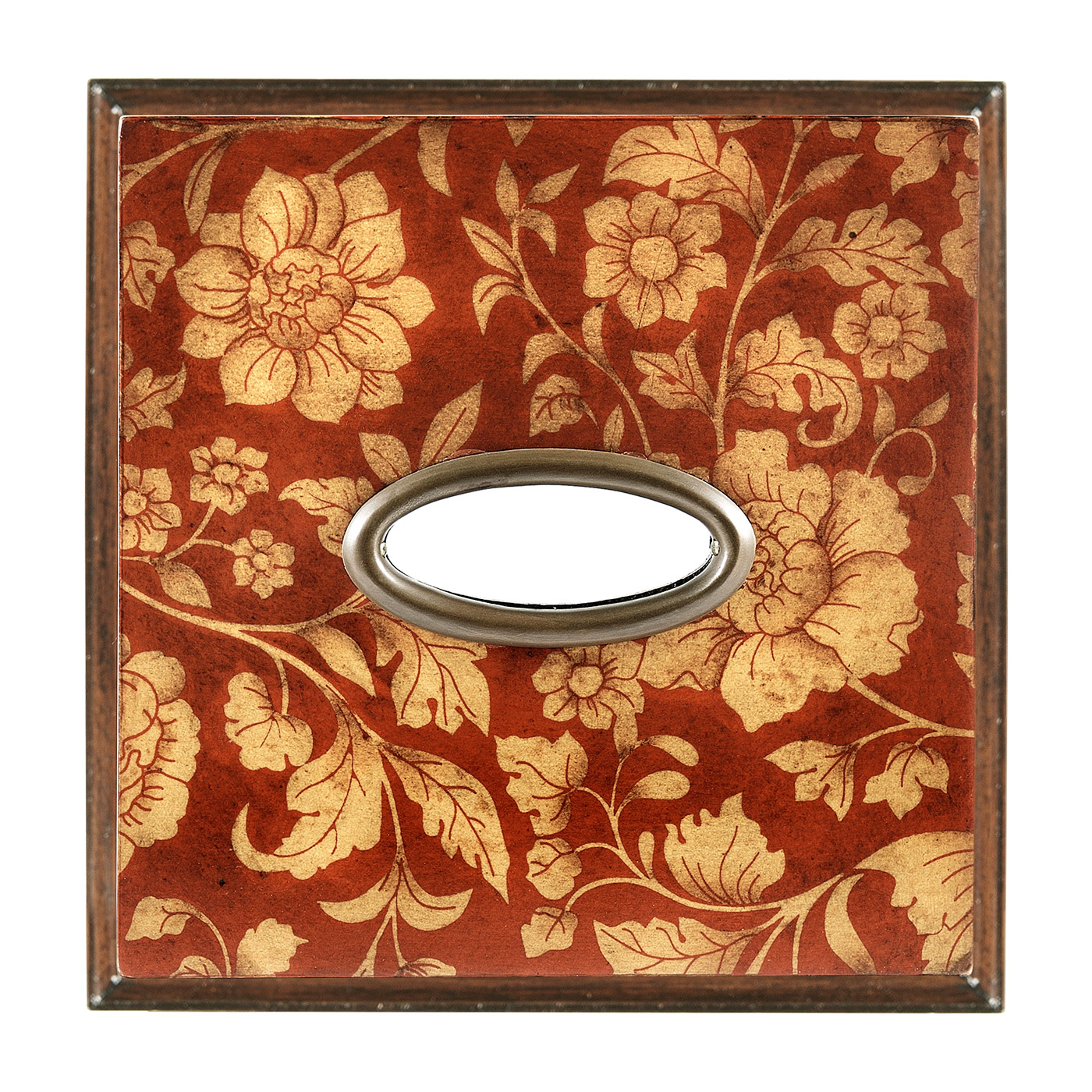 Red Chinoiserie Tissue Box