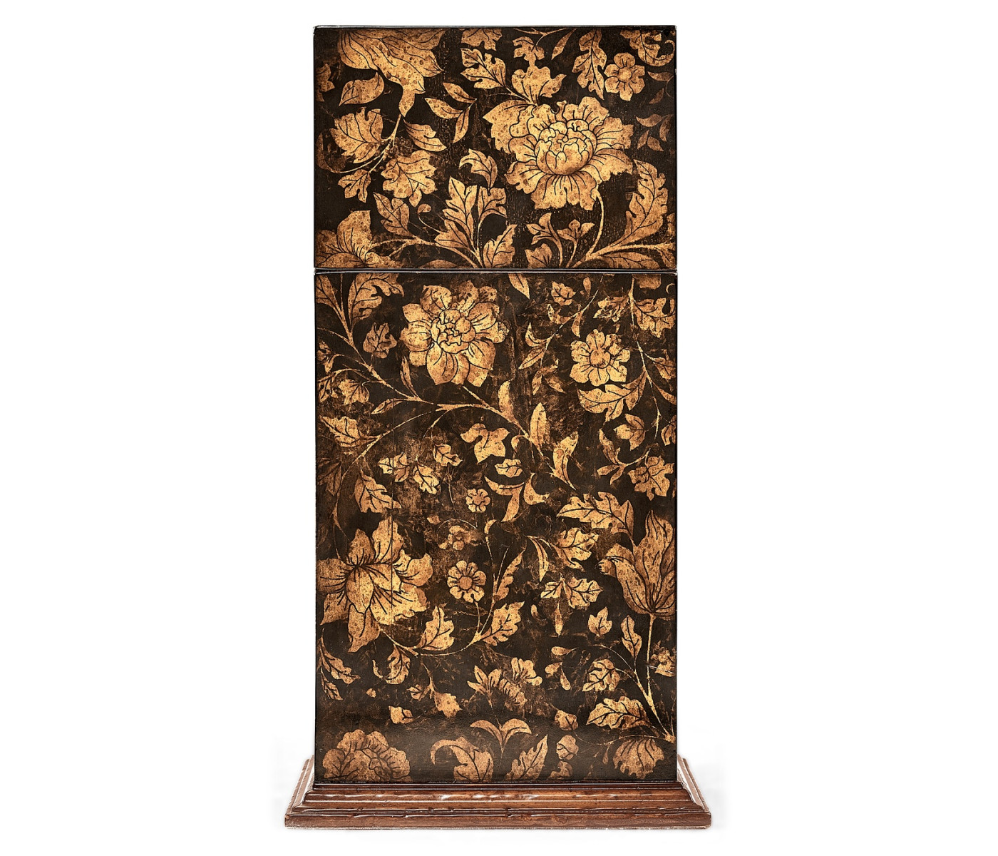 Single Glass Decanter & Black Chinoiserie Case