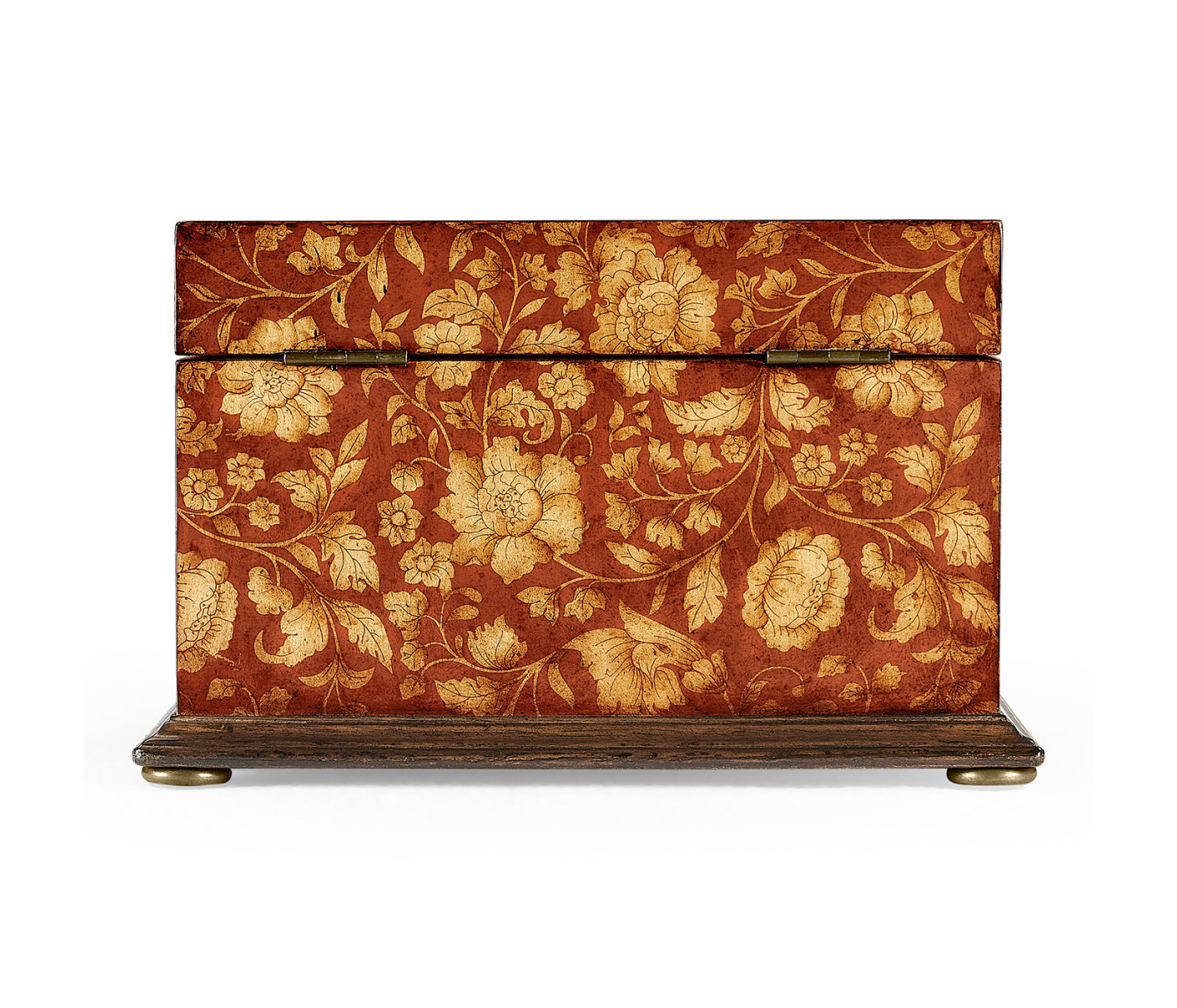 Red Chinoiserie Jewellery Box