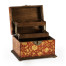 Red Chinoiserie Jewellery Box