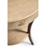 Art Deco Round Side Table with Drawer