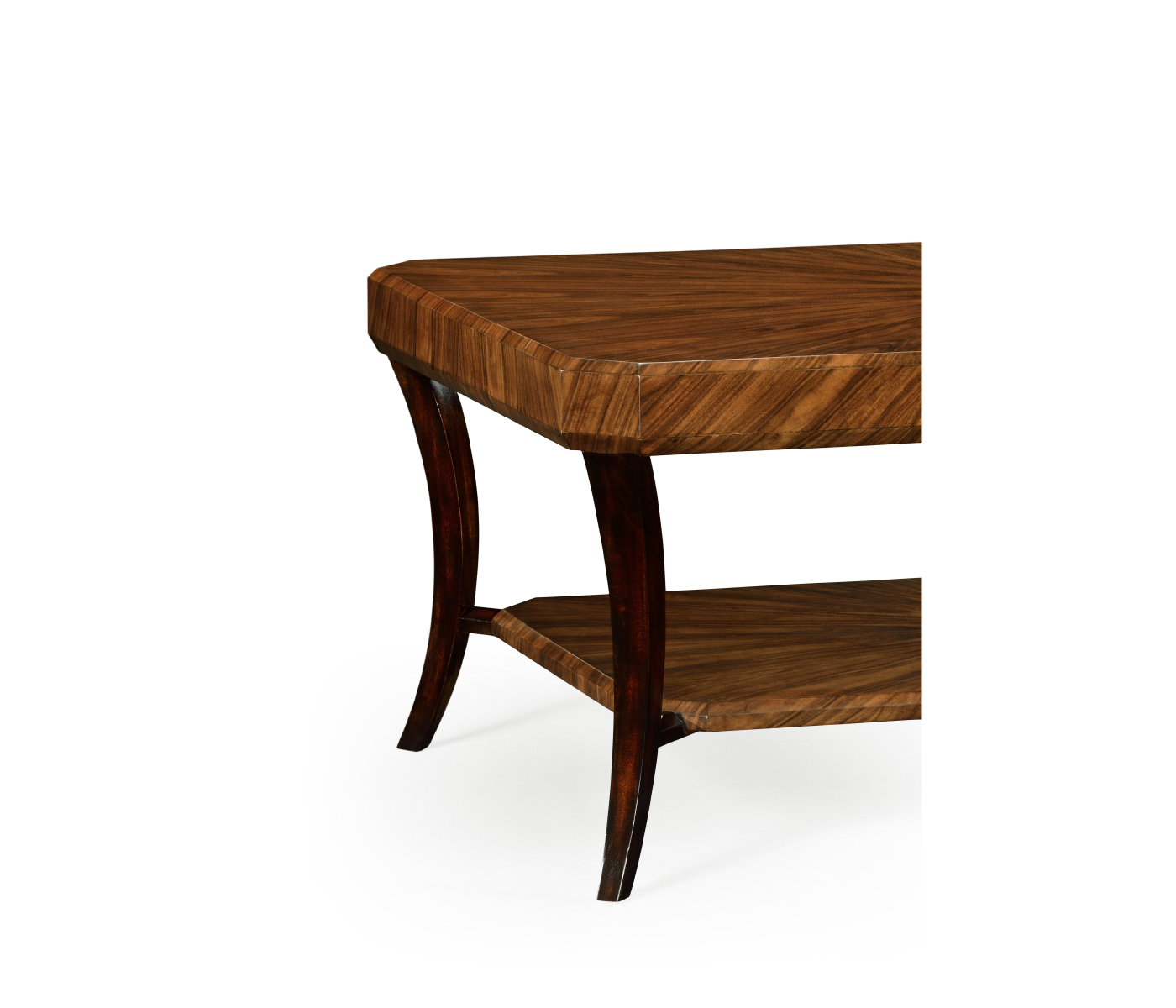 Art Deco High Lustre Rectangular Coffee Table