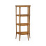 Biedermeier style walnut four-tier étagère (Walnut)