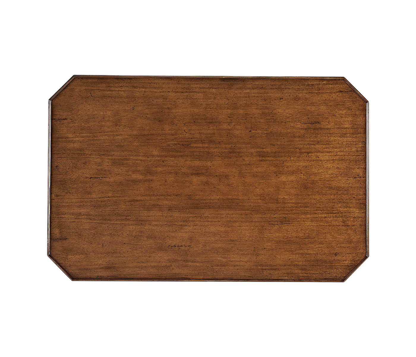 Rectangular Walnut Coffee Table on Castors