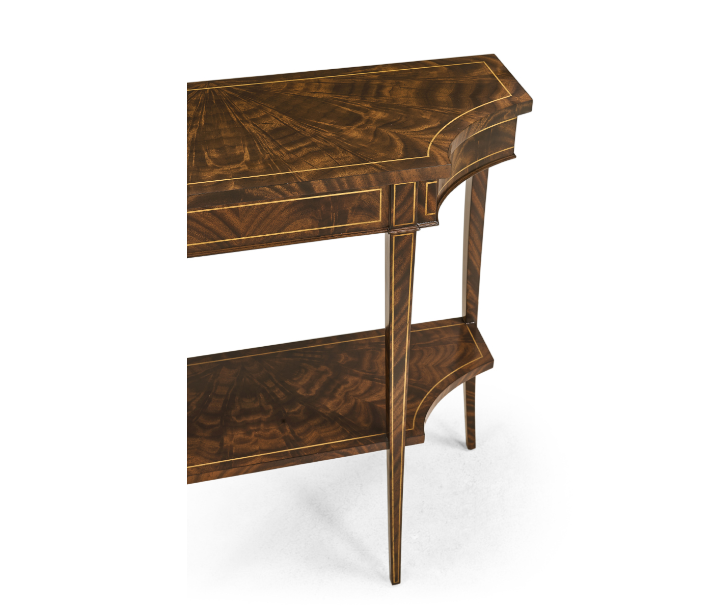 Biedermeier Mahogany Console