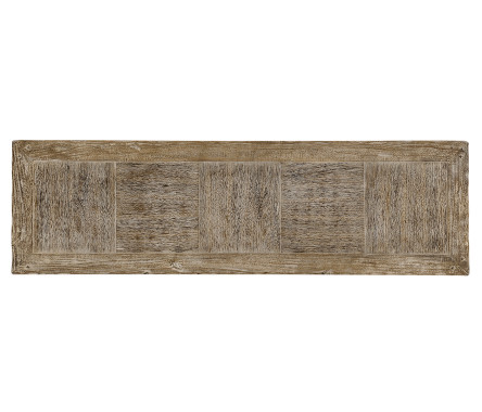 Limed oak console