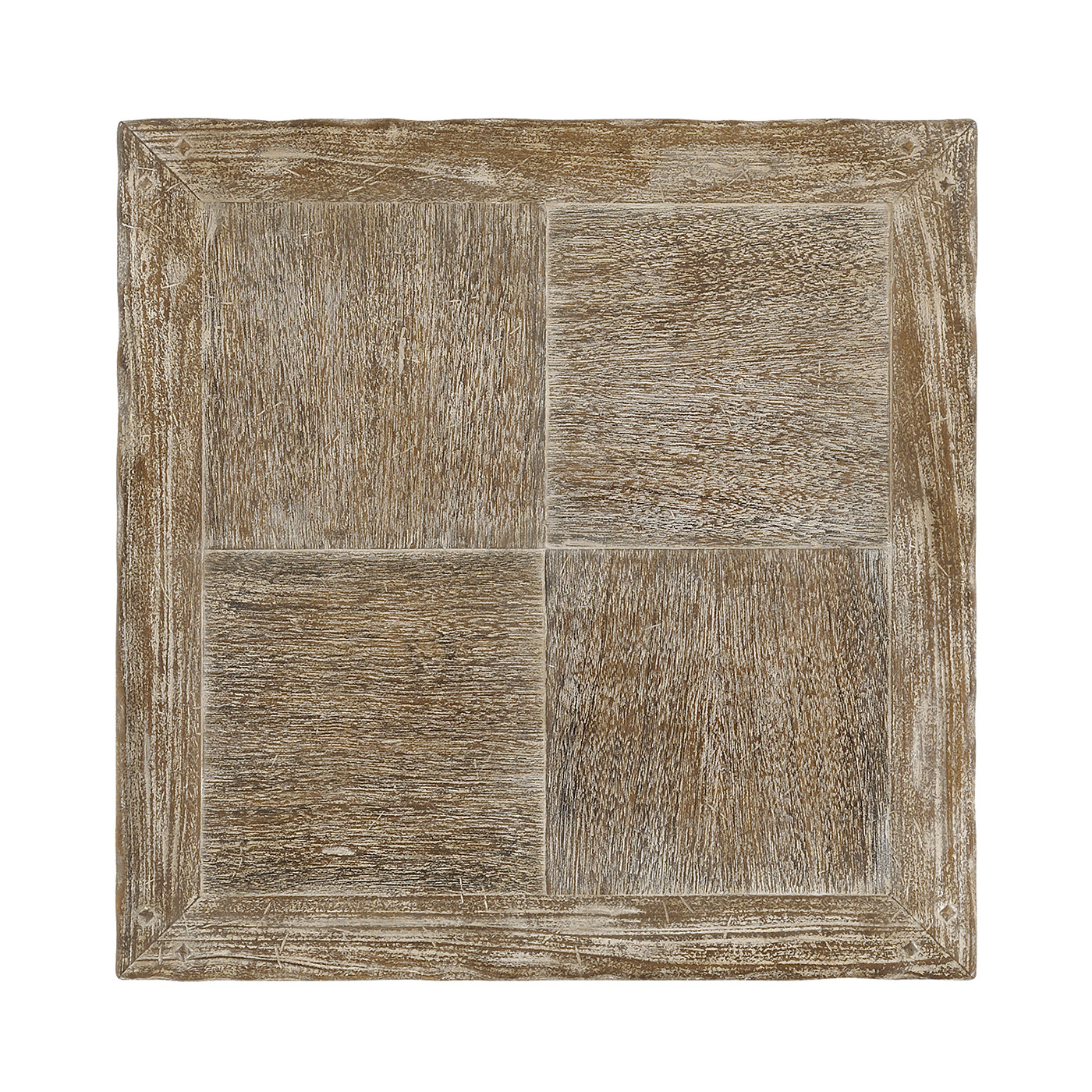 Limed iron nest of tables