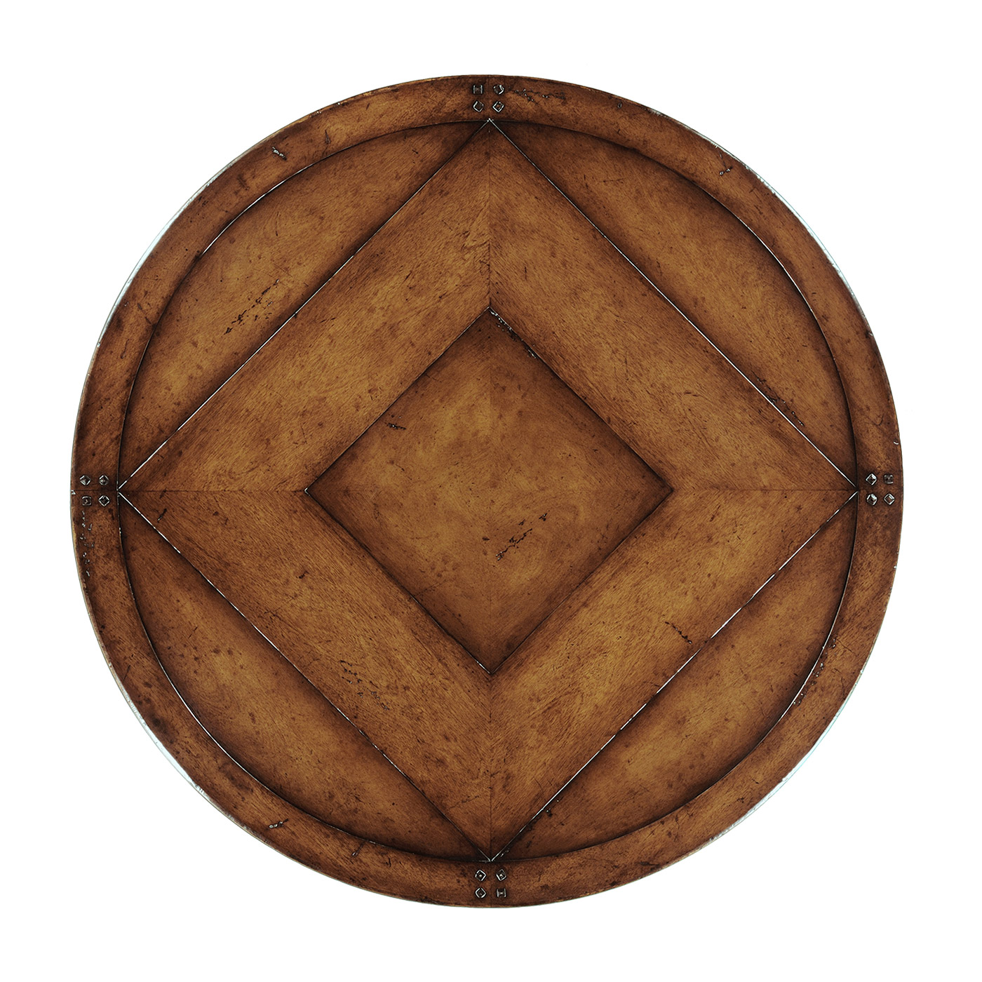Country walnut lazy susan 32