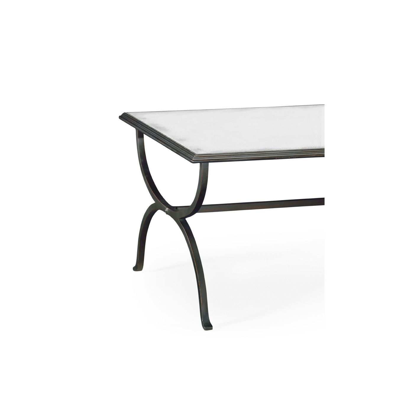 Bronze coffee table (Antiqued mirror)