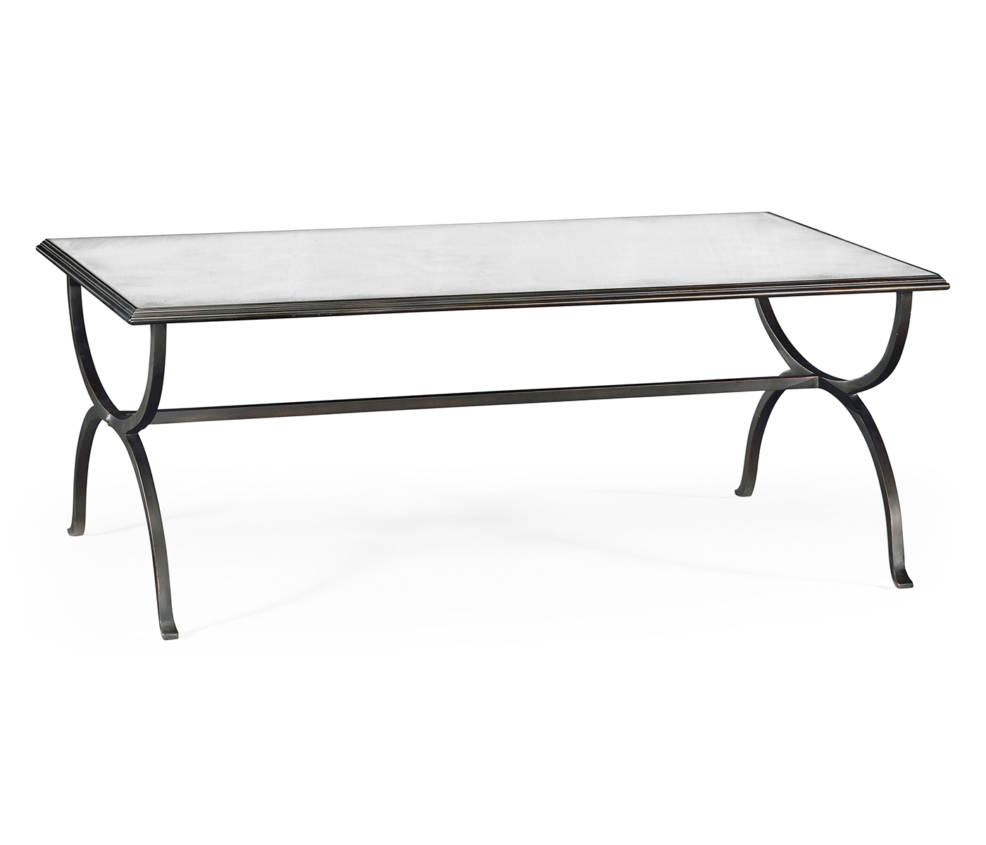 Bronze coffee table (Antiqued mirror)