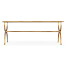 Gilded coffee table (Antiqued mirror)