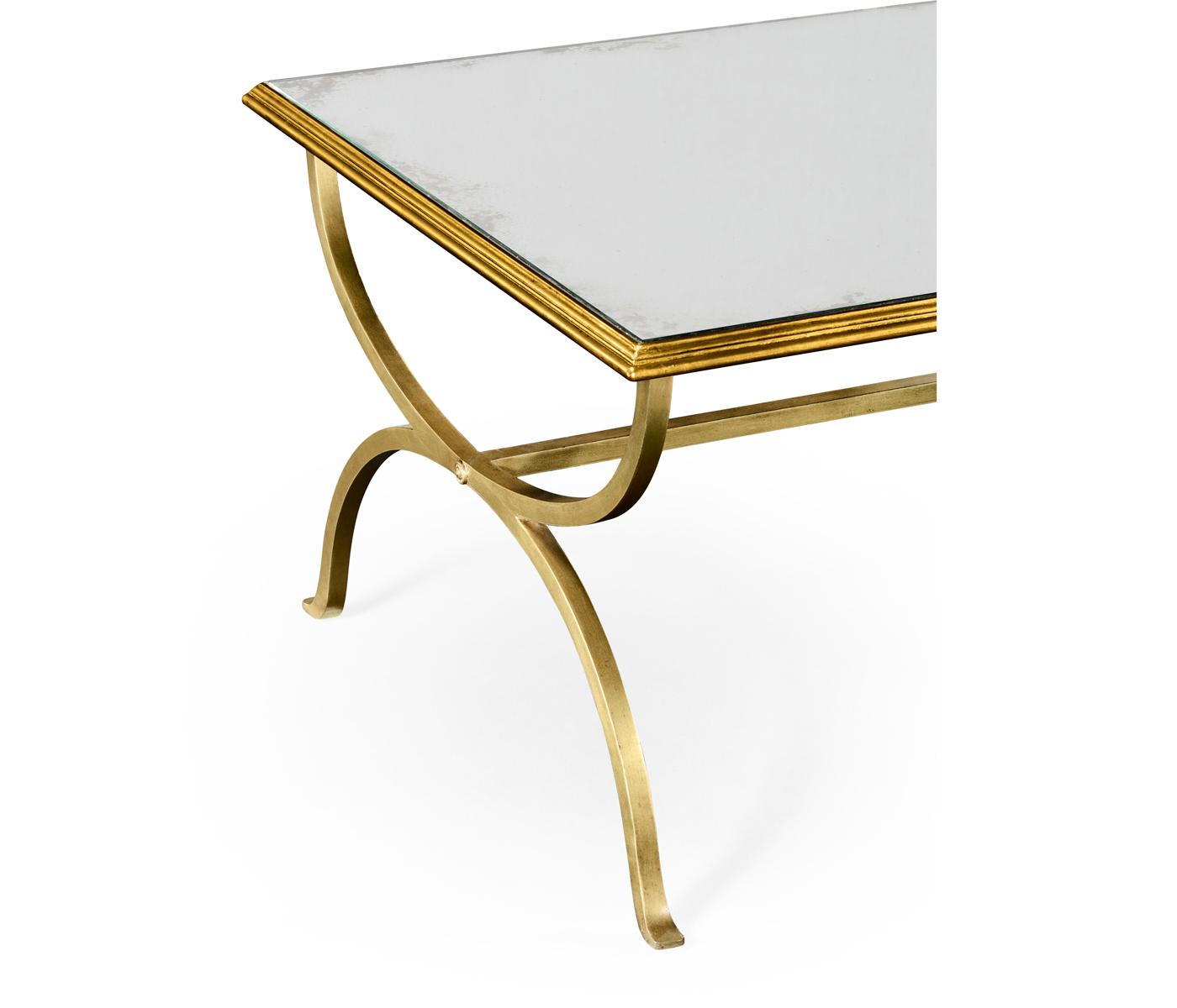 Gilded coffee table (Antiqued mirror) Gilded coffee table (Antiqued mirror)