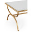 Gilded coffee table (Antiqued mirror)