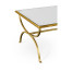 Gilded coffee table (Antiqued mirror) Gilded coffee table (Antiqued mirror)