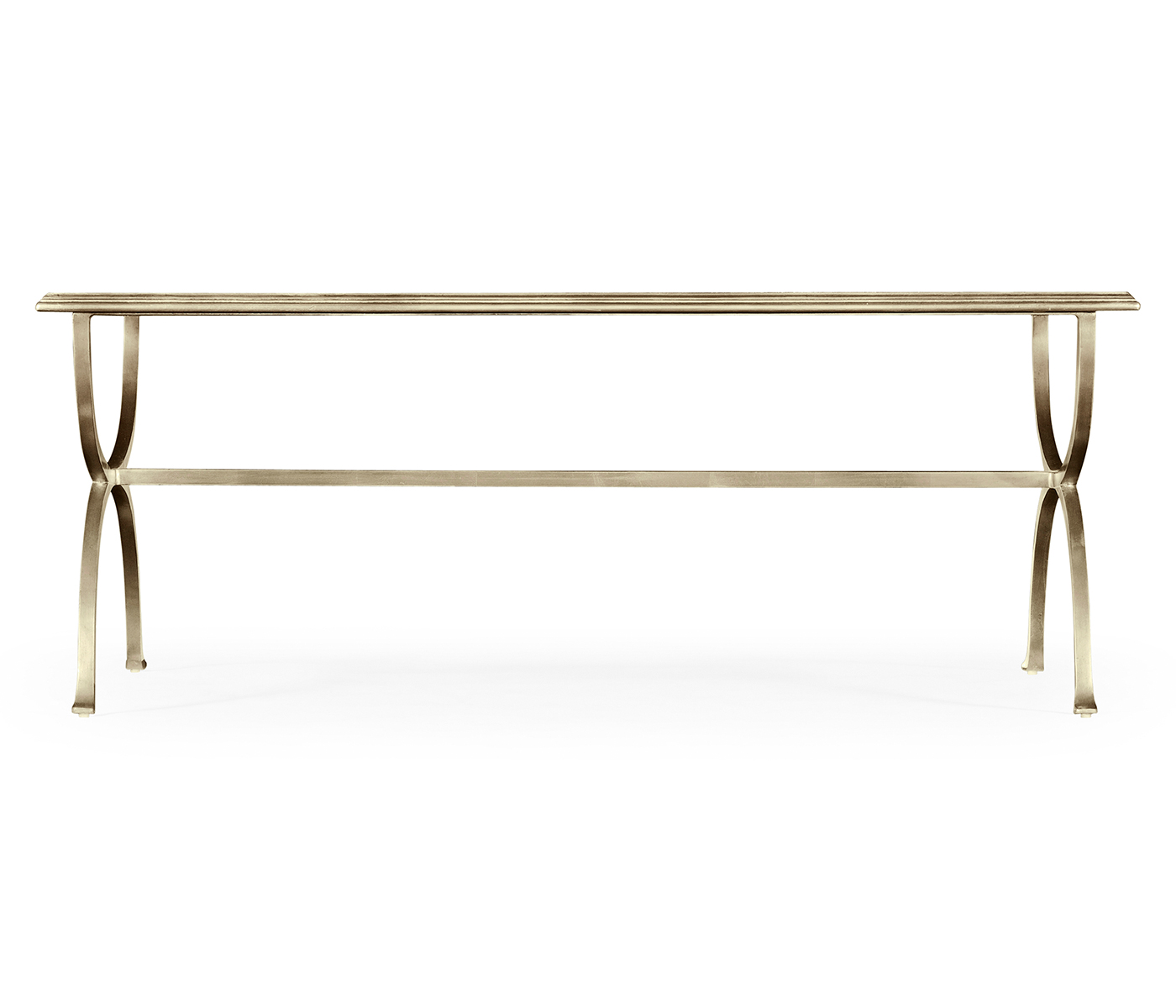 Silver coffee table (Antiqued mirror)