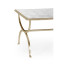 Églomisé & Silver Iron Coffee Table