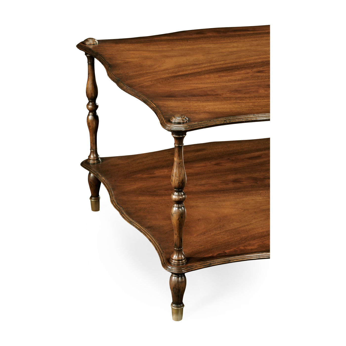 Mahogany Coffee Table with Shelf