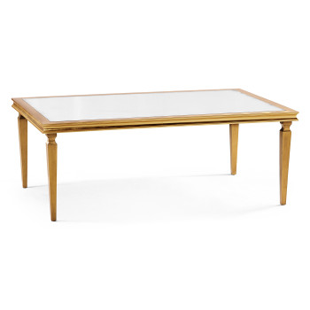 Italian Gilded Rectangular Coffee Table
