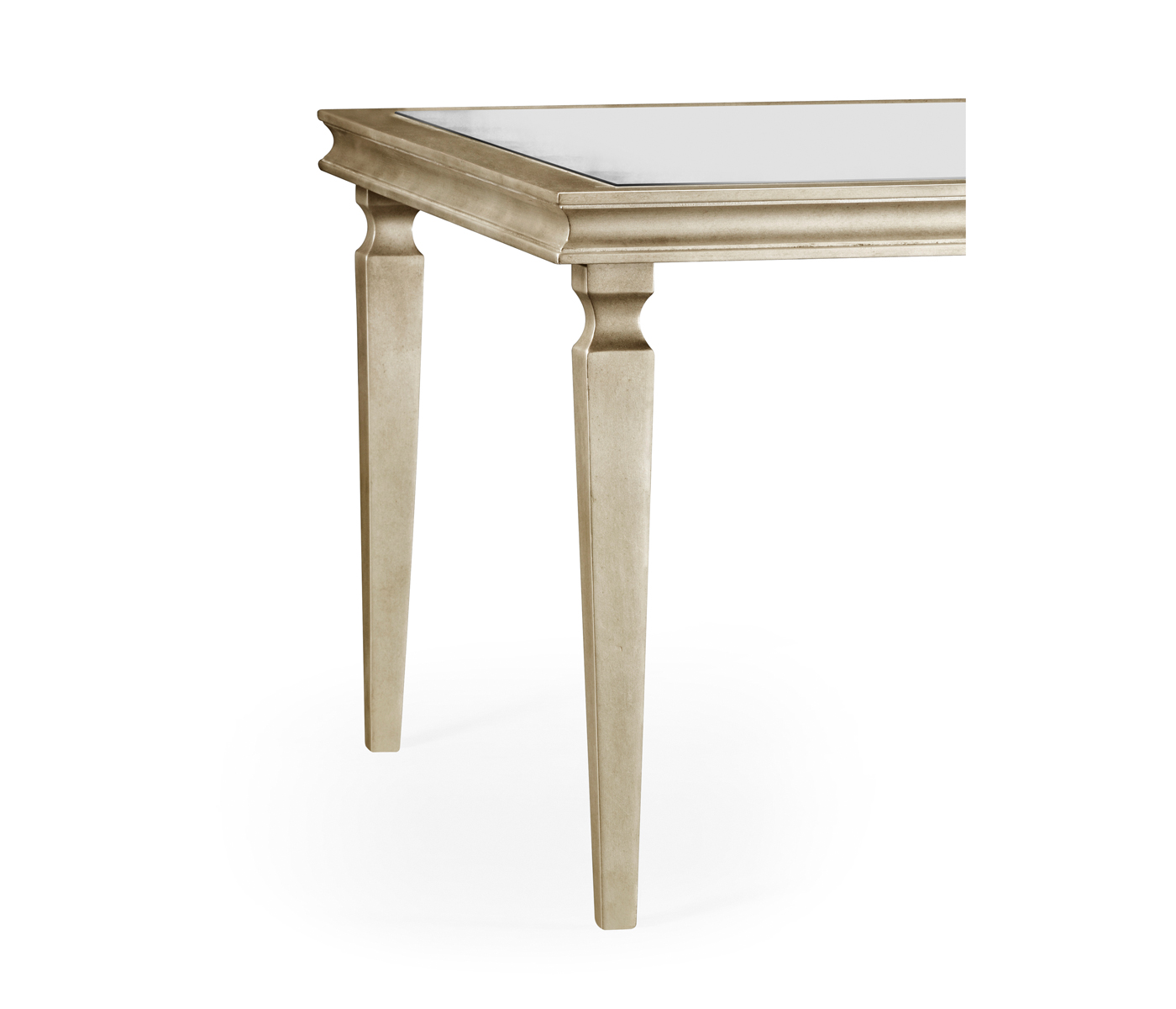 Italian Silver Rectangular Coffee Table