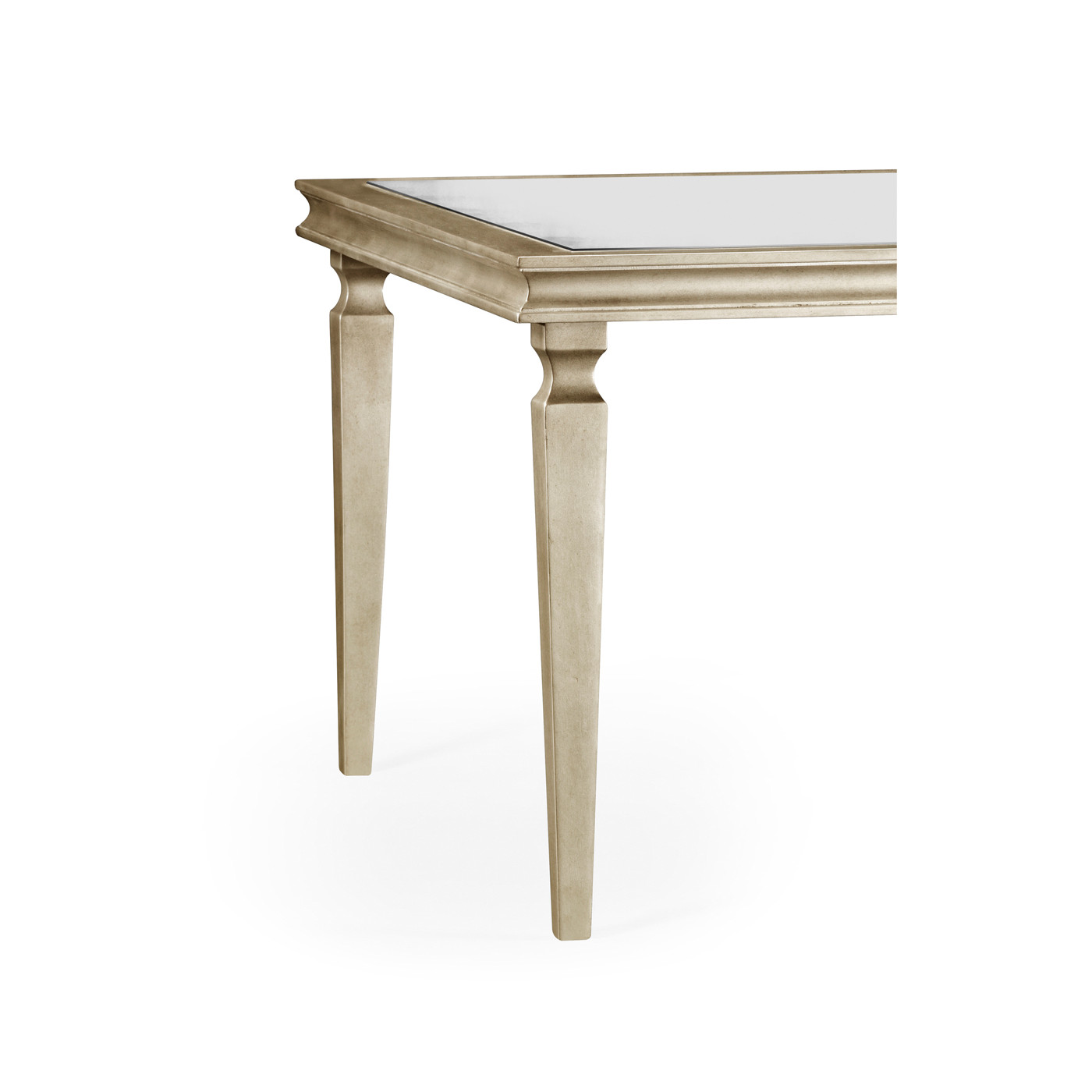 Italian Silver Rectangular Coffee Table