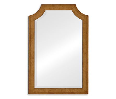 Biedermeier style rectangular shaped mirror