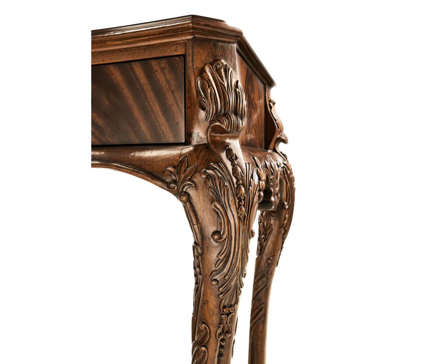 Irish Rococo Mahogany Console