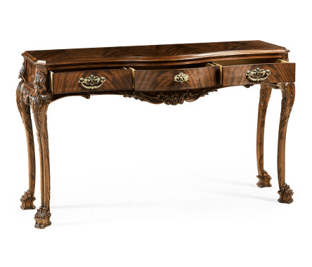 Irish Rococo Mahogany Console