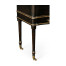 Ebonised Collectors Cabinet