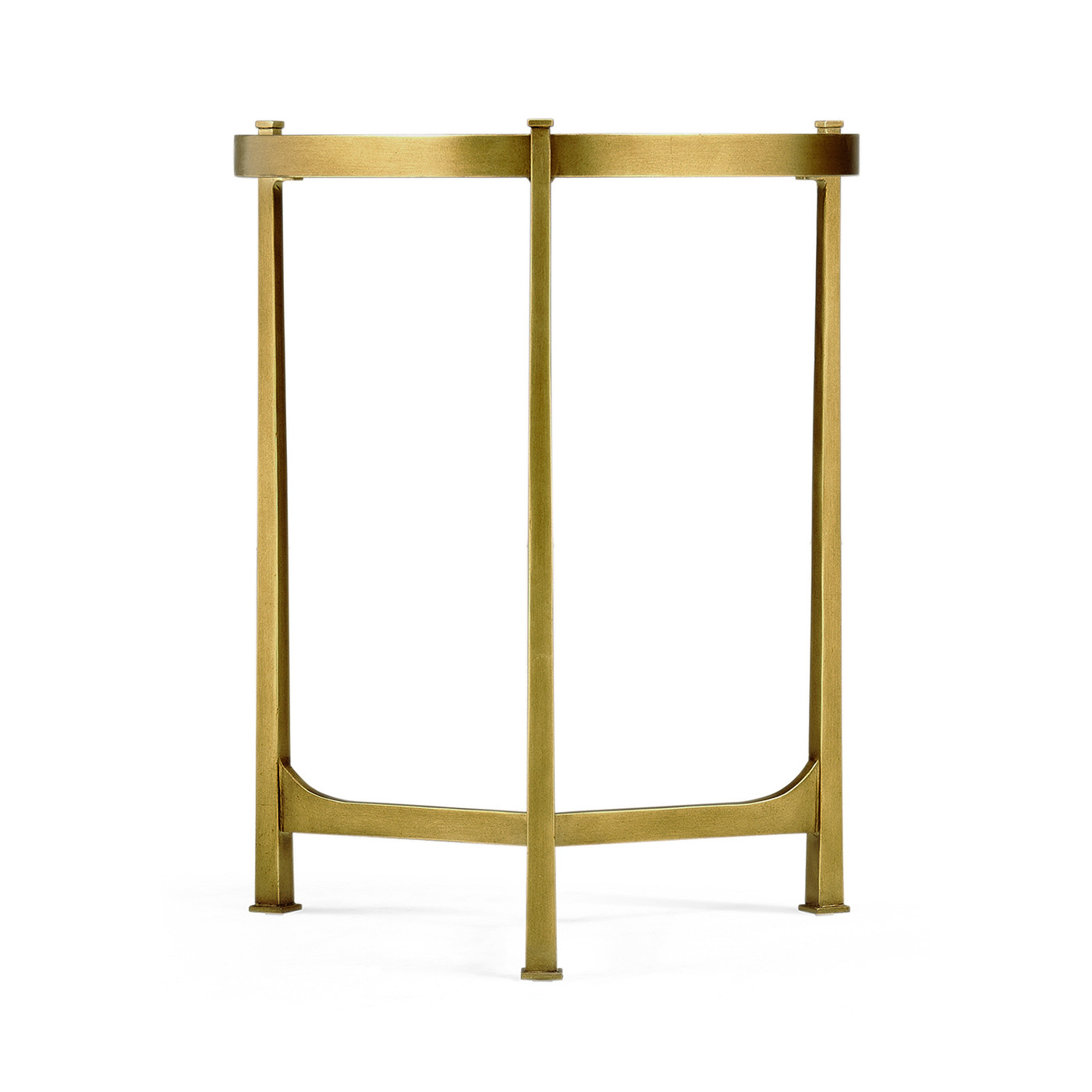 Églomisé & Gilded Iron Medium Lamp Table