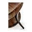 Art Deco Satin Round Side Table