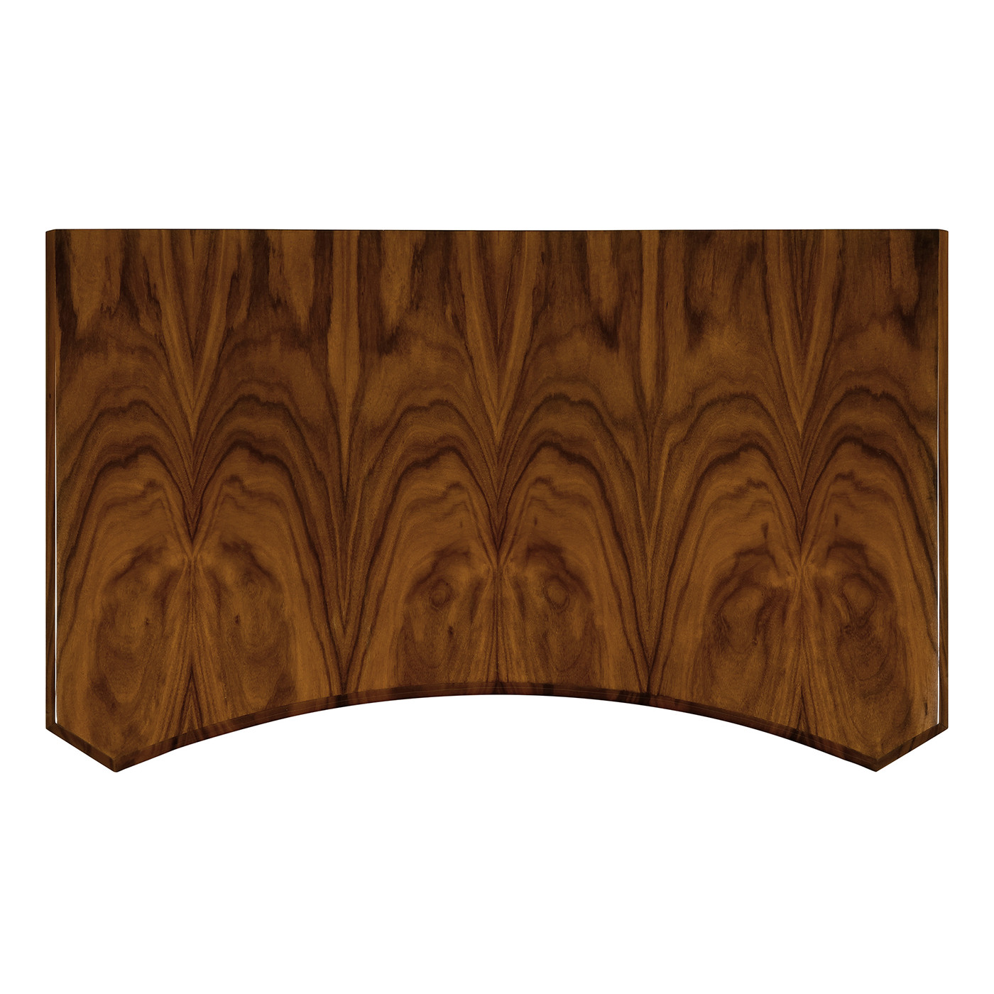 Art Deco High Lustre Rectangular Side Table with Drawer 