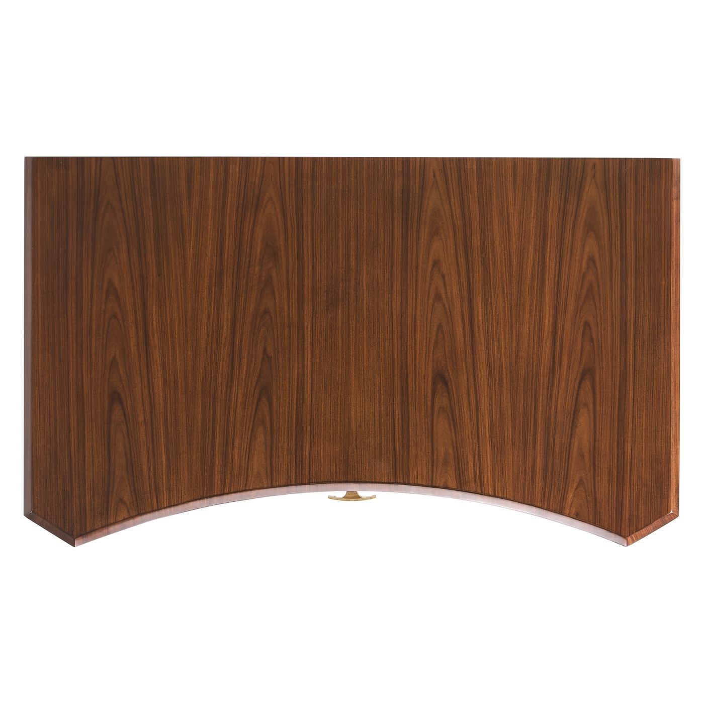 Art Deco Satin Rectangular Side Table with Drawer