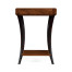Art Deco High Lustre Square Side Table