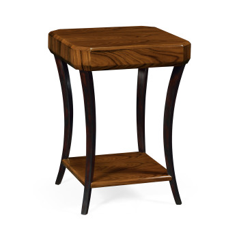 Art Deco High Lustre Square Side Table