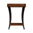 Art Deco Satin Square Side Table