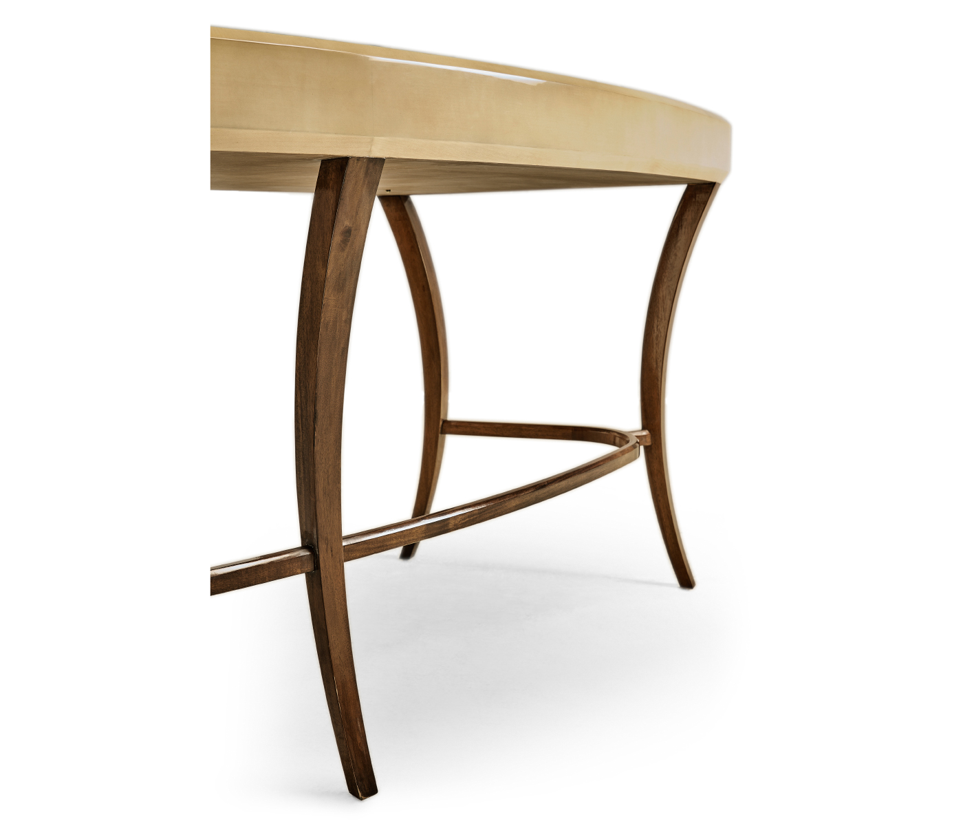 Art Deco Curved Desk