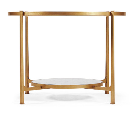 Églomisé & Gilt Iron Centre Table