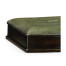 Green Faux Shagreen Bronze Box