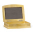 Green Faux Shagreen Gilded Box
