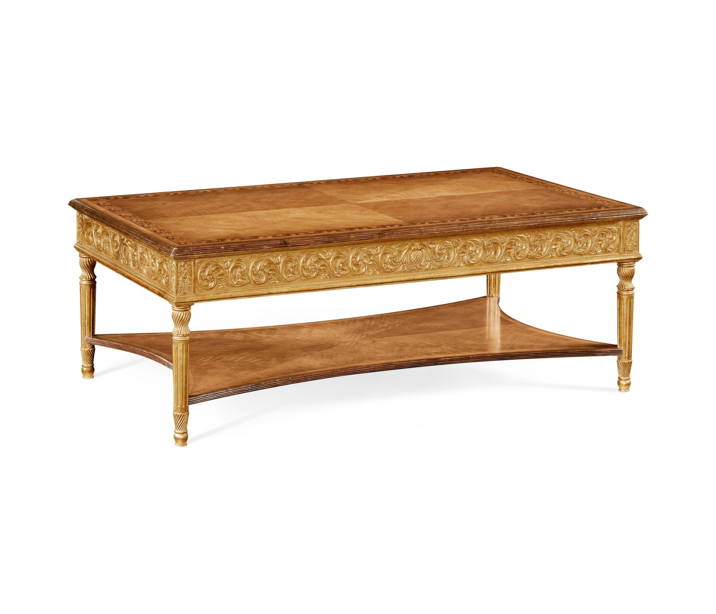 Louis XIV Style Rectangular Coffee Table