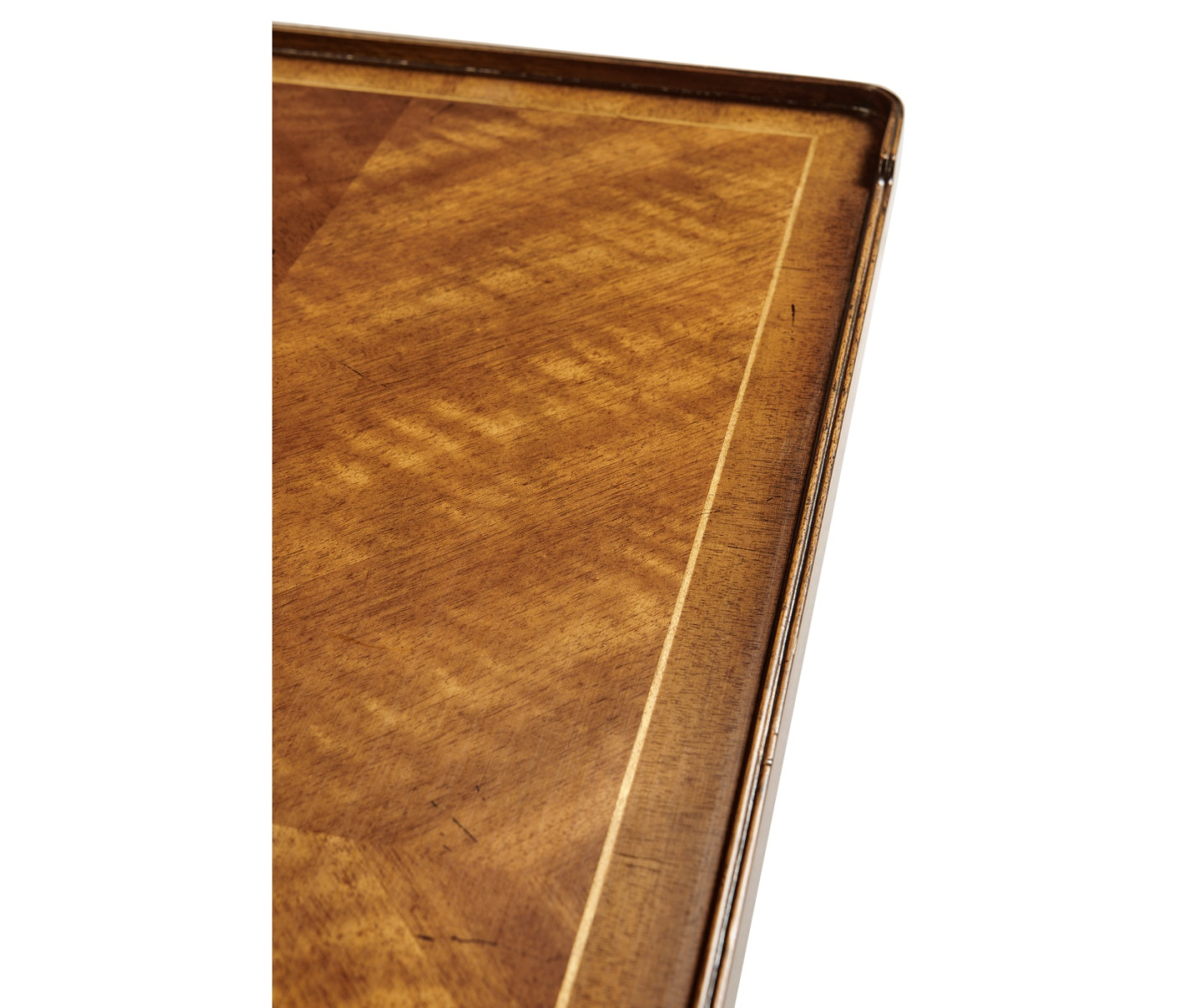 Satinwood Adjustable Sofa/Bed Table