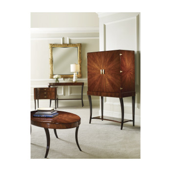 Art Deco Oval Coffee Table