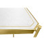 Églomisé & Gilded Iron Rectangular Coffee Table