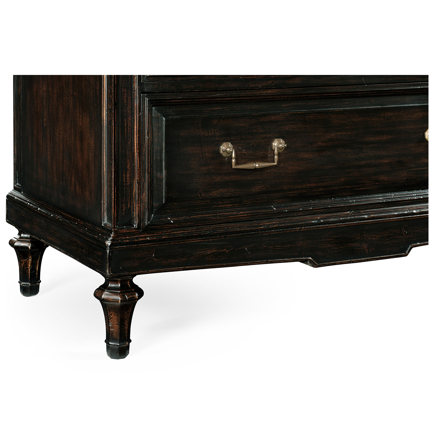 Directoire style chest of drawers (Walnut)