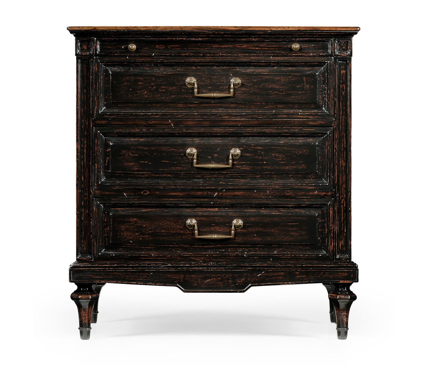 Directoire style bedside chest (Walnut)