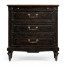 Directoire style bedside chest (Walnut)