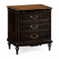 Directoire style bedside chest (Walnut)