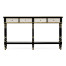Black & Mirrored console