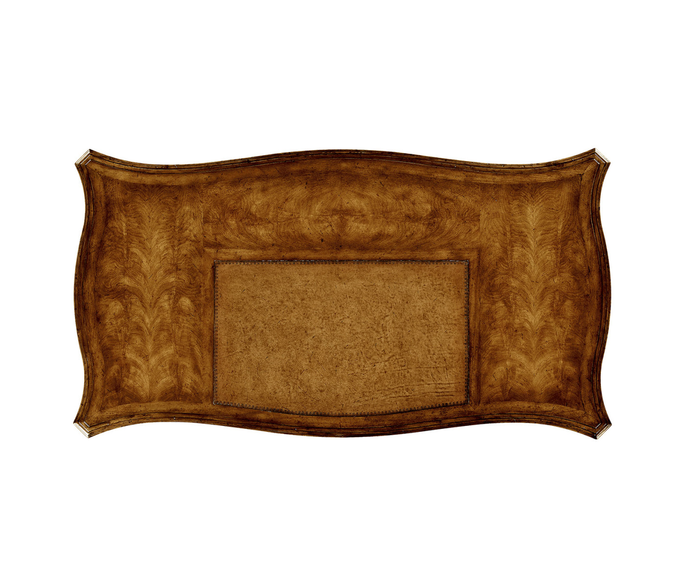 Serpentine Walnut Desk